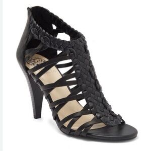 NEW Vince Camuto Alaizah Braided Caged Sandal women’s size 4 1/2